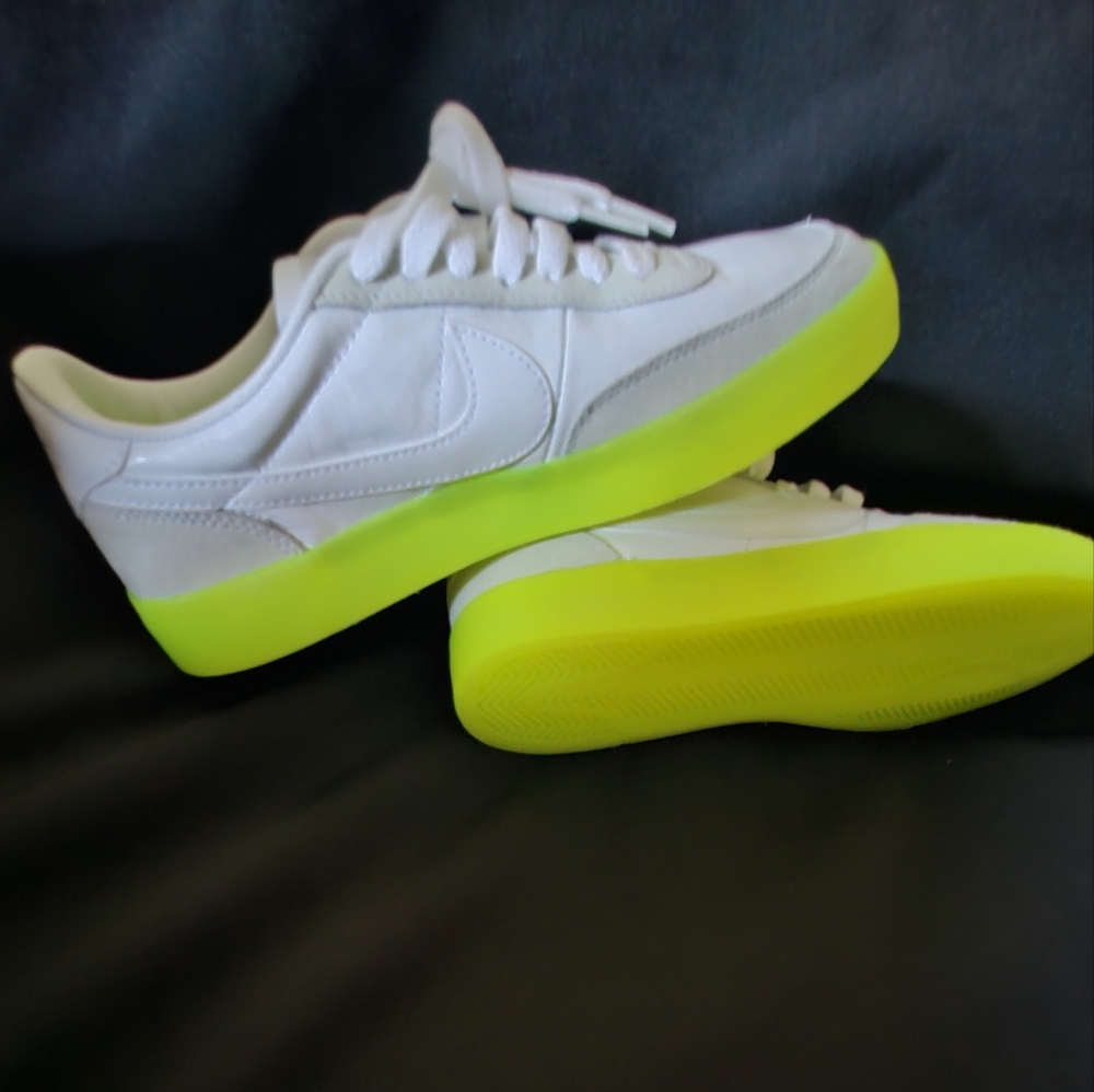 NIKE Killshot 2 White and VOLT Green NEW NEW WOMENS